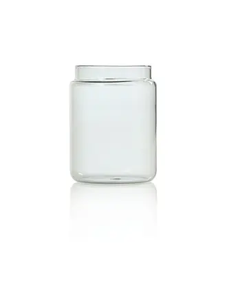 AD HOC | Vorratsdose 800ml PURE JAR Glas/Grau/Akazie | 